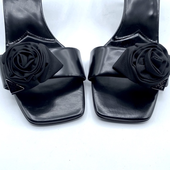 Prada Rose Ankle Strap Sandals - Picture 8 of 13